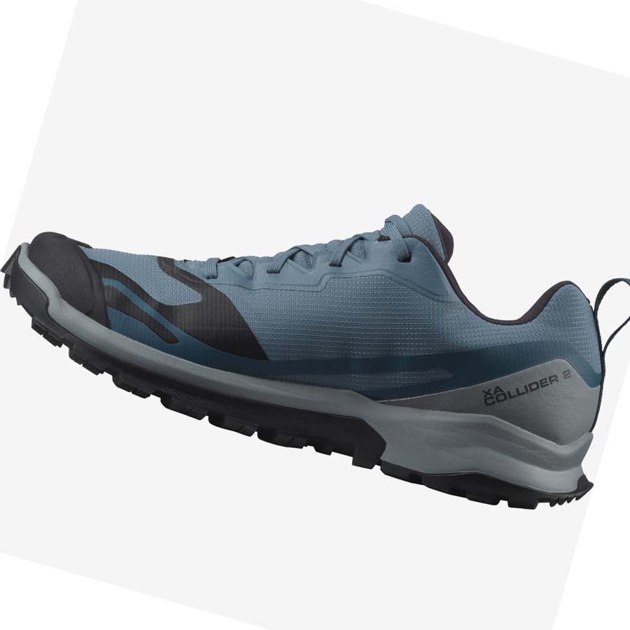 Tenis Para Trail Running Salomon XA COLLIDER 2 GORE-TEX Hombre Azules | MX 3500FDN